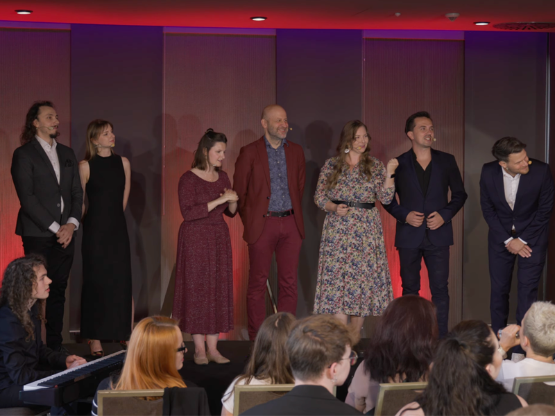 Elegancka publiczność